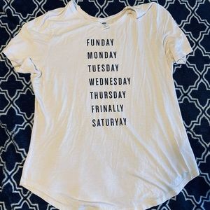 Old Navy pajama sleep shirt